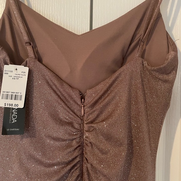 NWT cowl neck prom dress le château - Picture 5 of 5